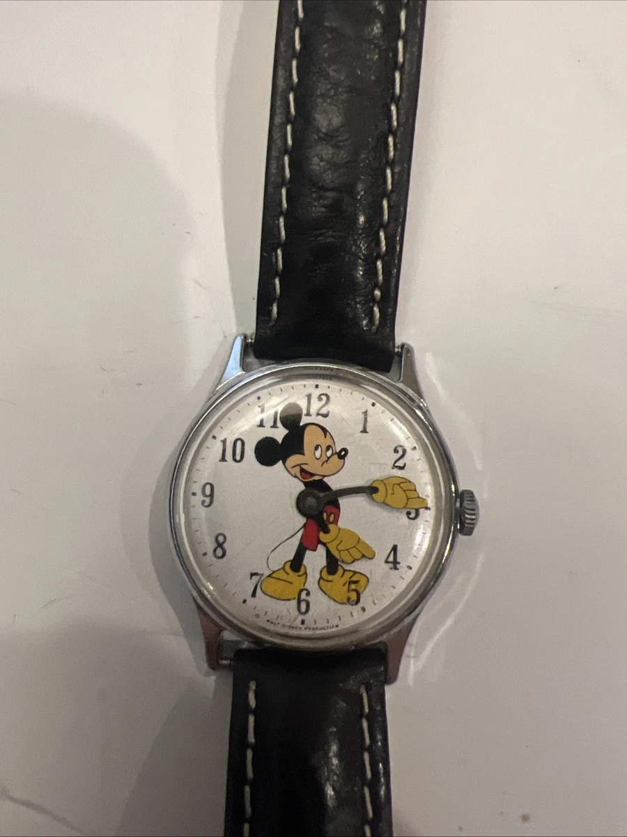 Mickey Mouse Watch Walt Disney Productions Indiana Disney Watches
