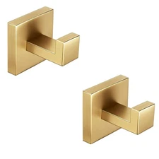 Towel Hook Stainless Steel Bathroom Rustproof Clothes Towel Coat Hook Wall Mo...