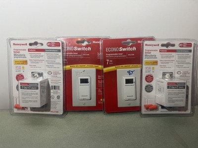 Honeywell Econo Switch RPLS530A 7-Day Programmable Timer Switch - Open  & Unused