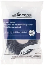 Saint-gobain Adfors Fsp8521-u 100' Spline, .125 In X 100 Ft, Black, Fo