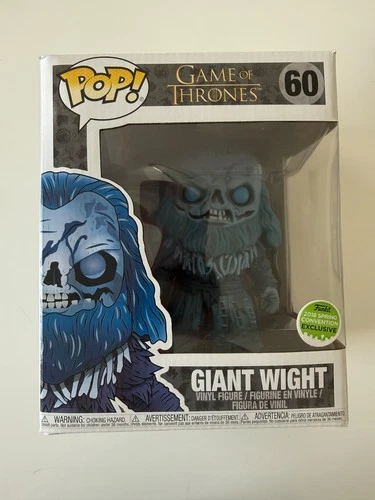 Funko Pop! Game of Thrones 6" Giant Wight  ECCC 2018 Exclusive