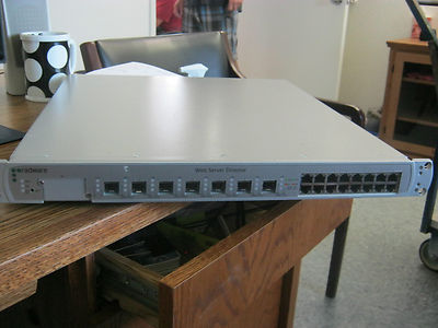 Radware: WSD-PRO Application Switch 3. 7GB+16FE, 512MB. Cat #: 903660-S. 