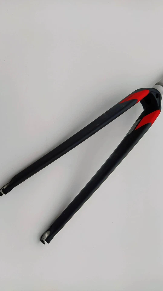 Garfo de carbono Eddy Merckx amx 1-1/8" a 1-1/8" aro freio bicicleta de estrada 700c - Imagem 2 de 4