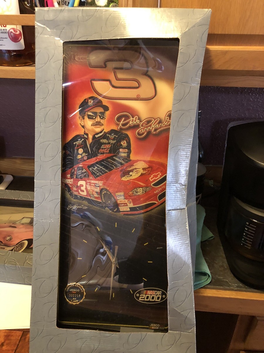 DALE EARNHARDT SNAP-ON RACING WALL CLOCK!! NEW!! With Tasmanian