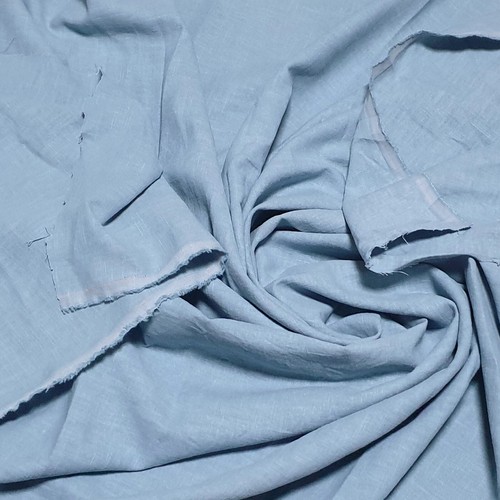 SOLID LINEN COTTON 8OZ SLUB WEAVE FABRIC CLOTH DRESS SHIRTS CURTAIN BEDDING 54"W - Picture 88 of 114