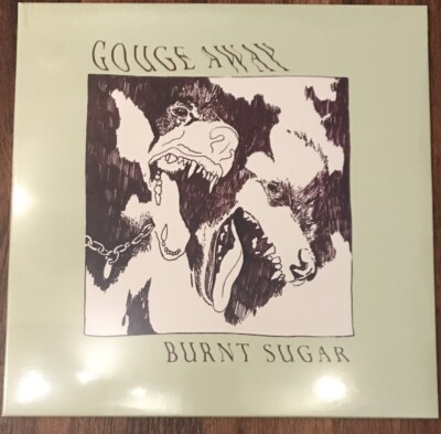 Gouge Away - Burnt Sugar LP [Vinyl New] Limited Cloudy Bone Clear Record Album