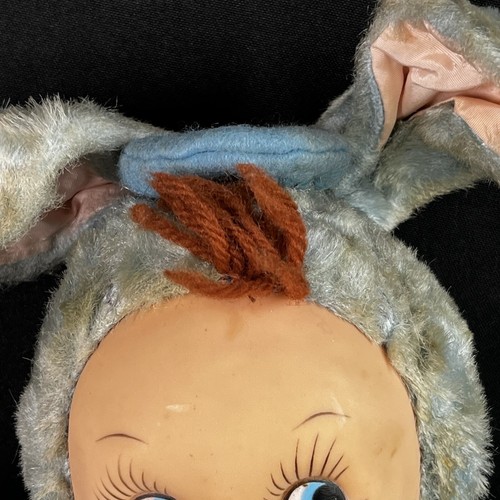 Rushton type Gund Rubber Face Vintage Bunny Boy Rabbit Stuffed Plush NICE! - Picture 9 of 20
