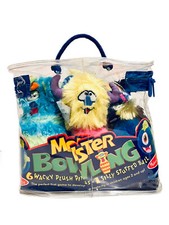 Melissa  Doug Plush Monster Bowling 6 Wacky Plush Pins  1 Silly Ball 2 NEW