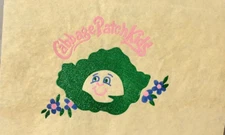 Original Vintage 1980’s Cabbage Patch Kids Mini Iron On Transfer