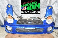 Jdm Subaru Wrx Gdb Front End Fender Headlight Core Support Bugeye Nose Cut Ej205 Jdm Subaru Wrx Gdb Front End Fender Headlight Core Support Bugeye Nose Cut Ej205