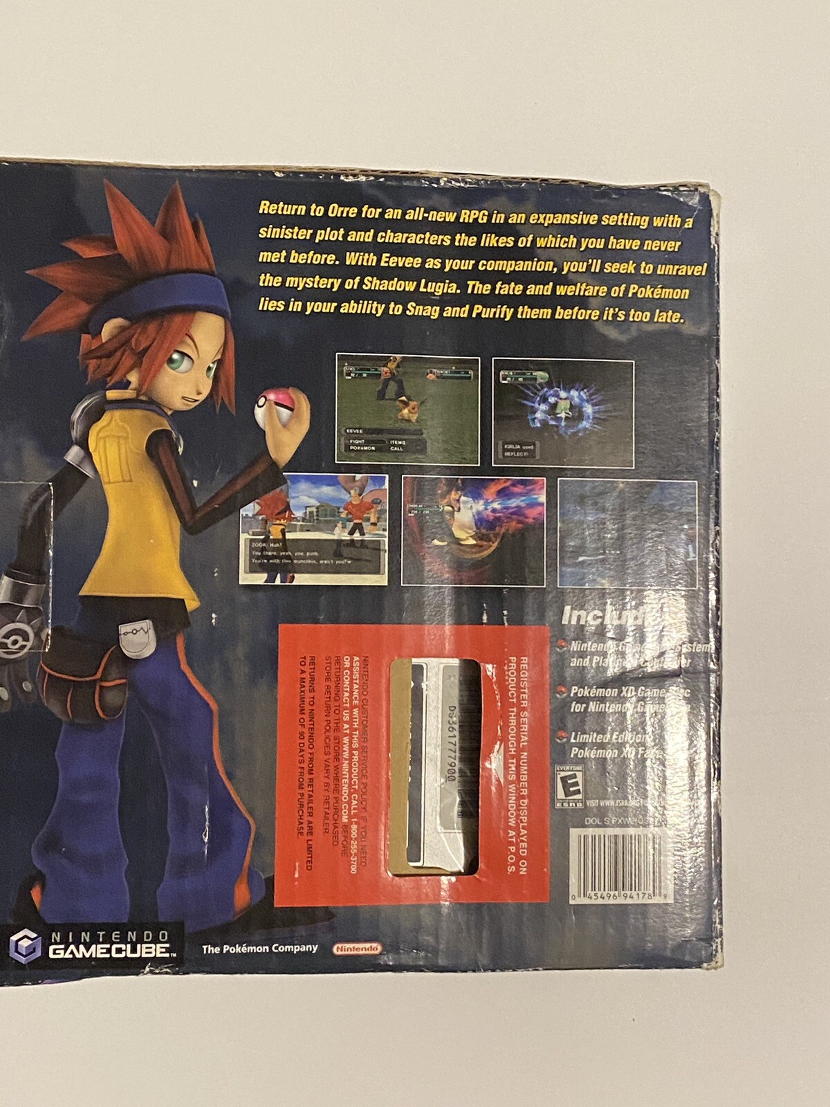Pokemon XD Gale of Darkness Limited Edition GameCube Console Sealed
