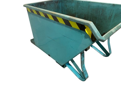 RMS KK50 forklift forklift tipping trough tipping container chip trough 0.5 m³ 49075