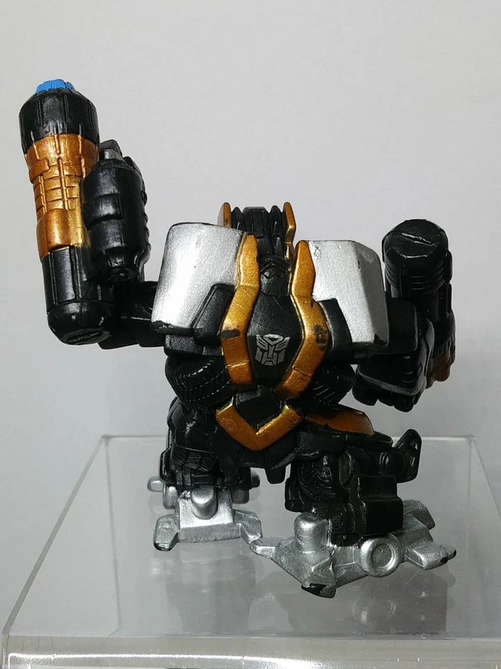 Hasbro Playskool Transformers Robot Heroes Ironhide Mini Action Figure 2007 PVC - Image 3 of 4