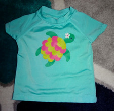 GYMBOREE girls swim shirt, rash guard. Turtle , New condition, 12-18 months