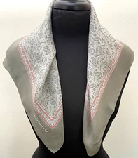 Vintage Iconic Cacharel Silk Scarf YY981