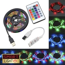USB Powered 5V RGB LED Strip Light Backlight for LCD TV PC Computer Case Monitor