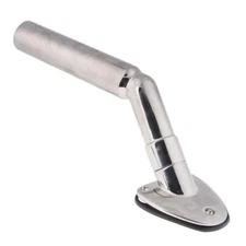 Boat 316 Stainless Steel Outrigger Fishing Rod Holder With Deck Mounts Base