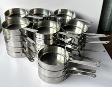 Vintage Aluminum Measuring Cups / Small Sauce Pans &ndash; Lot of 33