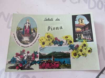 Postkarte Oldtimer Piona (Como) Shipped 1963