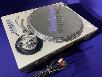 Technics SL-1200MK2 Silver DJ Turntable No Dust Cover,Cartridge