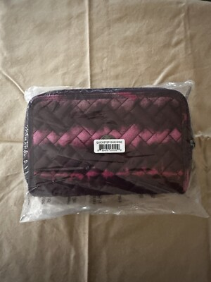 NWT - Lug - Quickstep Convertible RFID Wallet Crossbody  - Shibori Wine - NIP