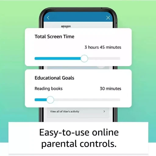 Amazon Fire HD 8 Kids Edition Tablet 32GB(age 3–7)NEW UK latest Model Blue - Image 2 of 3