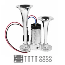 💎Air Train Horn Kit for Truck Car Super Loud 1000DB 12V Electric Trains Horns