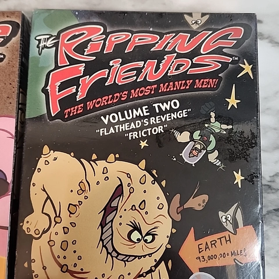 The Ripping Friends - Vol. 1 & 2 (2 VHS, 2002) Created By John K Spanish Version - Image 3 of 4