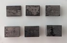 Set of 6 Vintage Machinist Measurement/Calibration Small Work Block Gauges
