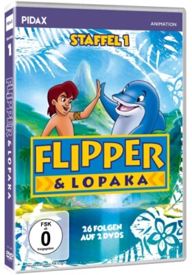 Flipper & Lopaka -Staffel 1  *DVD Zeichentrickserie über beliebten Delfin *Pidax