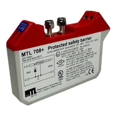 MTL 708+ Protected safety barrier Explosionsgeschützt 