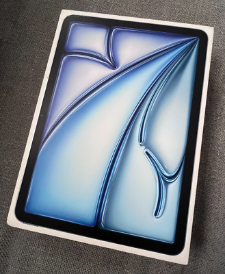 Apple iPad Air M2 11-inch 6th Gen 128GB Wi-Fi Tablet Blue (MC9X4LL/A)