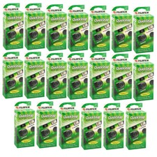 Fujifilm QuickSnap Flash 400 Disposable 35mm Camera 20 Pack