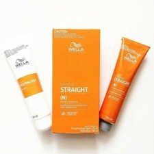 Straight Hair Wella Cream Creatine Straight Neutralizer Single Kit 100ml.