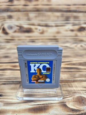  George Foreman´s KO Boxing || 2,5 von 6 || Nintendo Game Boy Classic || NOE 