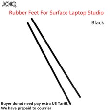 2pcs New For Microsoft Surface Laptop Studio 1964 Rubber Feet Black Sticker14.4