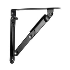 2pcs Folding Bracket 6" 150mm for Table Desk Wall Mounted Support Long Release