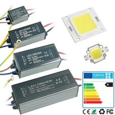 LED Driver+Chip 100W 70W 50W 30W 20W 10W High Power Supply Transformer COB Bulb