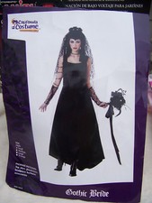Gothic Bride Adult costume size small