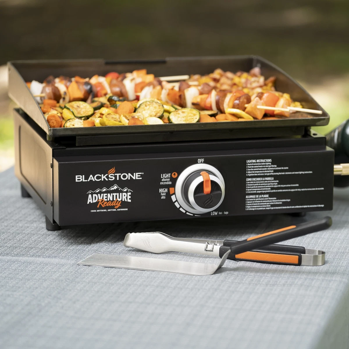 Blackstone adventure ready 17 table top outdoor griddle top