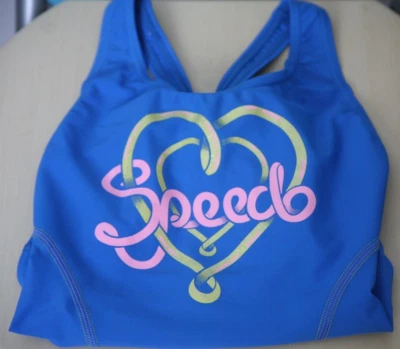 8 ans MAILLOT DE BAIN PISCINE FILLE 1 pièce // SPEEDO Endurance 10 // bleu roy - Photo 1/4
