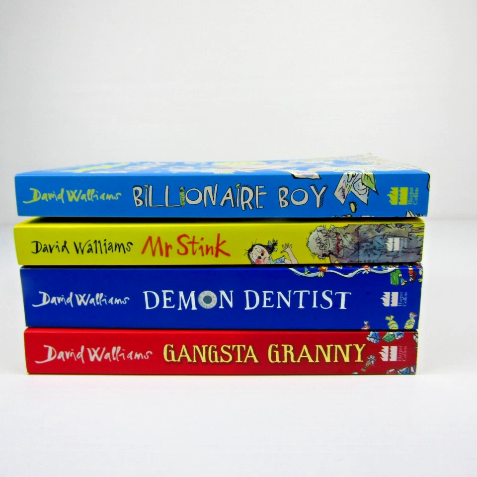 Gangsta Granny + Dentista Demonio + Mr Stink + Billionaire Boy por David Williams PB Foto 2 de 4