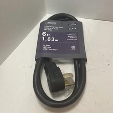Equator 4-Prong Dryer Power Cord Black 30A 6 ft. DPC 2204B