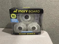 Morf Board Motion Powered Light up Scoot Wheels Pack of 3
