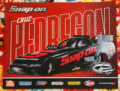 CRUZ PEDREGON 2024 SNAP ON TOOLS FUNNY CAR HERO CARD #1R | eBay