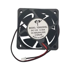 YD6025HSL 60mm PSU Fan 12V 0.3A Replacement For Bitmain APW3 APW7 APW17 APW12