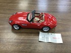 1:24 Franklin Mint Bmw Z8 1/24 box B11Zk57 red with top and boot