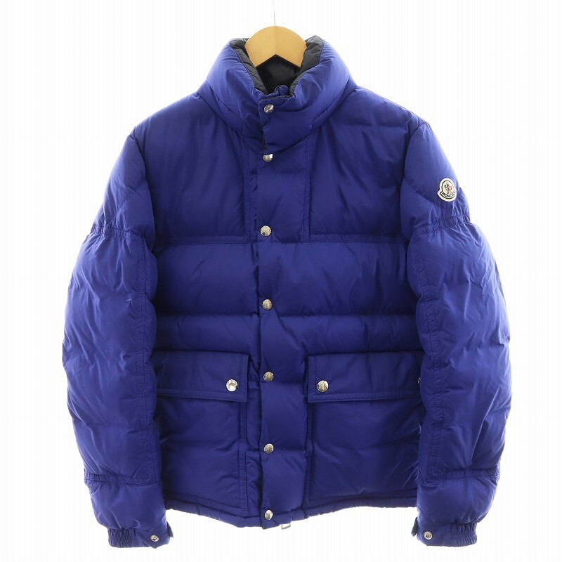 Moncler BREL down jacket nylon blue mens size XS outerwear