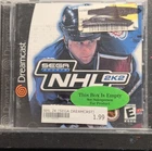 Sega NHL 2K2 Dreamcast Hockey Game Dolby Surround VMU Jump Pack 1-4 Players