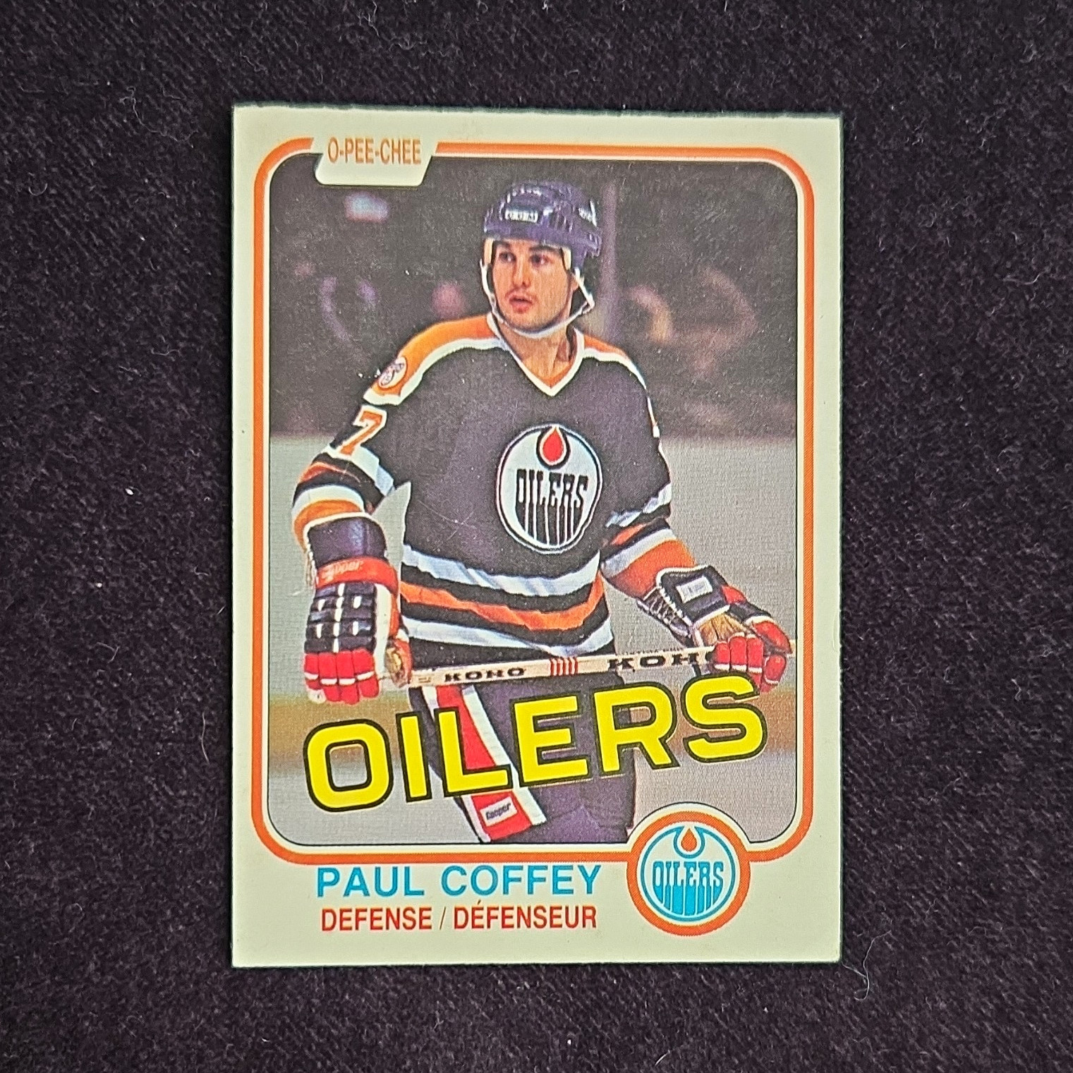 O-Pee-Chee 1981-82 Paul Coffey #111 RC Rookie Edmonton Oilers